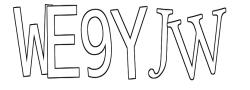 Retype the CAPTCHA code from the image